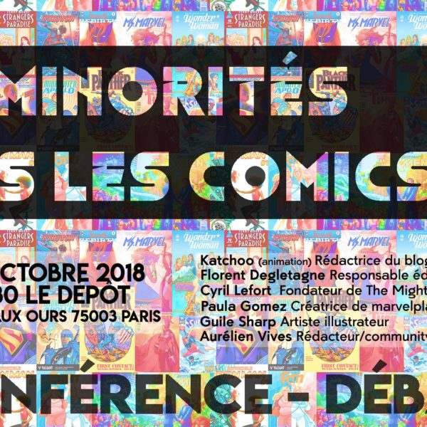 Les minorités dans les comics – Conférence/débat